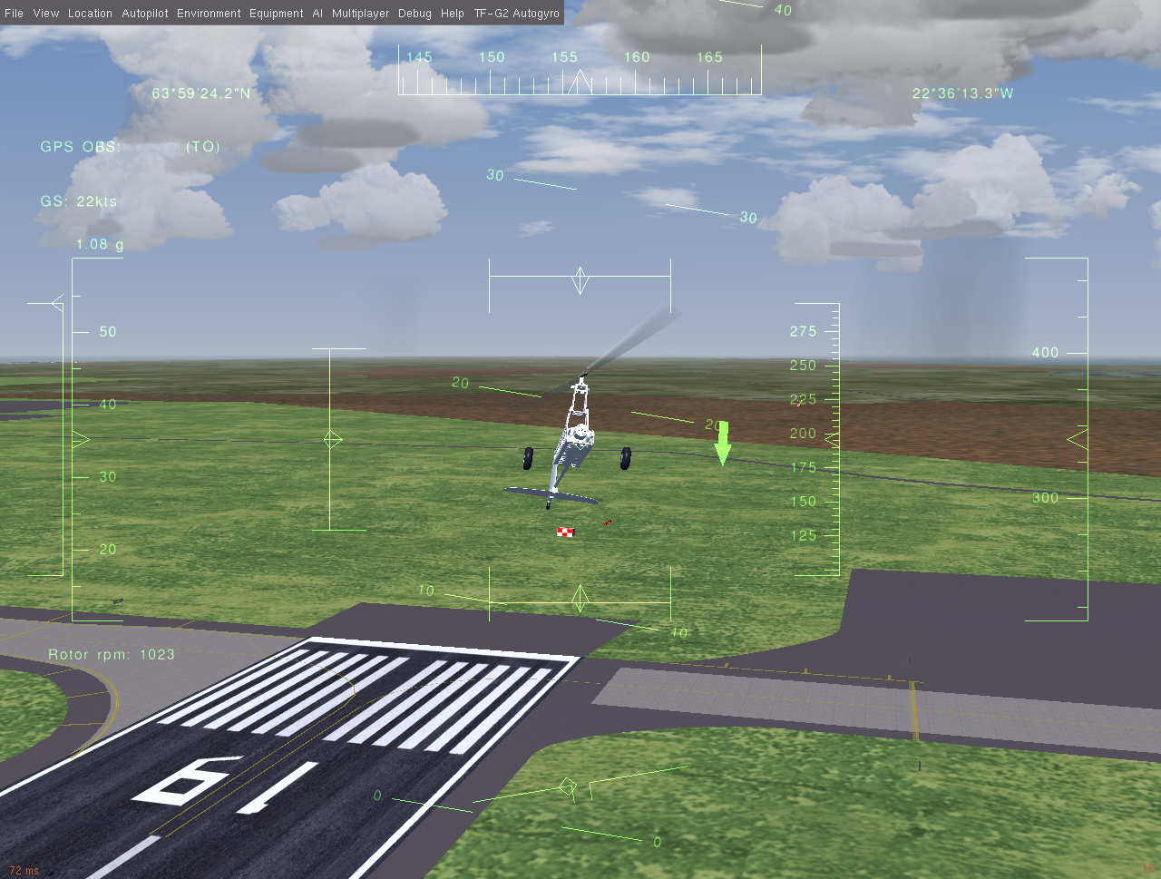 TF-G1 in FlightGear